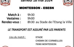 U8/U9 : Tournoi de Montesson