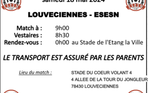 U11 : Tournoi de Louveciennes