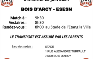 U10/U11 TOURNOI BOIS D'ARCY