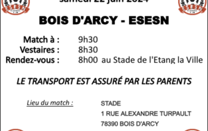 U12/U13 TOURNOI BOIS D'ARCY