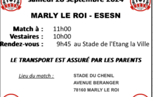 U10/U11 CHALLENGE : MARLY-LE-ROI - ESESN