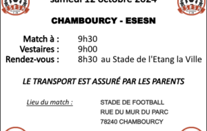 U8/U9 PLATEAU : CHAMBOURCY-ESESN